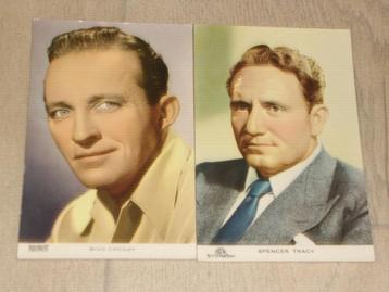 Spencer Tracy/Bing Crosby.           2 foto's.