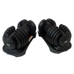 Premium Dumbbellset 24 kg – Verstelbare Halters voor Thuis, Verzenden, Nieuw, Benen, Dumbbell