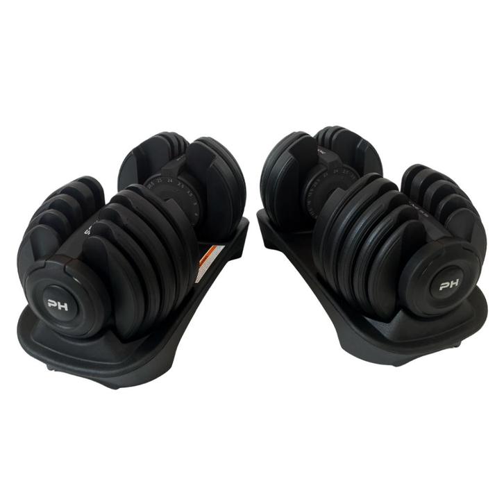 Premium Dumbbellset 24 kg – Verstelbare Halters voor Thuis, Sport en Fitness, Fitnessmaterialen, Nieuw, Dumbbell, Armen, Benen