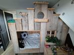 Huisjes bed, Kinderen en Baby's, Kinderkamer | Stapelbedden en Hoogslapers, Ophalen, Gebruikt, Hoogslaper