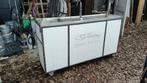 Mobiele bar met spoelbak en tapkranen, Huis en Inrichting, Barren, Ophalen, Gebruikt