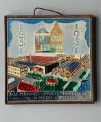 Westraven Cloisonné tegel Berk emaille fabriek Kampen 1951, Ophalen of Verzenden