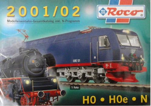 Roco catalogus 2001-2002, Hobby en Vrije tijd, Modeltreinen | H0, Zo goed als nieuw, Boek, Tijdschrift of Catalogus, Gelijkstroom
