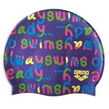 Nieuwe Arena Silicone Junior Badmuts met print beschikbaar voor biedingen