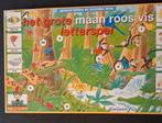 Maan, roos, vis, letterspel, spelend lezen, gezelschapsspel, Hobby en Vrije tijd, Gezelschapsspellen | Bordspellen, Ophalen, Zo goed als nieuw