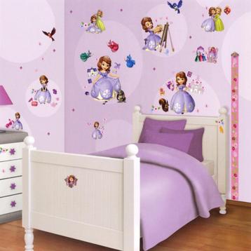 Sofia het prinsesje muurstickers, set van 75, Muurdeco4kids beschikbaar voor biedingen