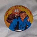 Bassie en Adriaan button. Hiep hiep hoera, ik ben jarig, Ophalen of Verzenden, Overige onderwerpen