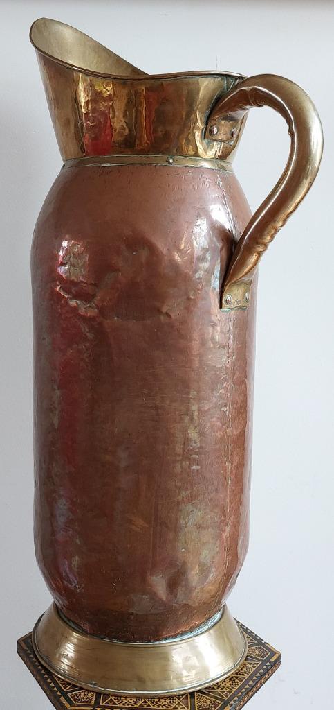 Grote antieke Franse kan uit de late 19e tot vroege 20e eeuw, Antiek en Kunst, Curiosa en Brocante, Ophalen of Verzenden