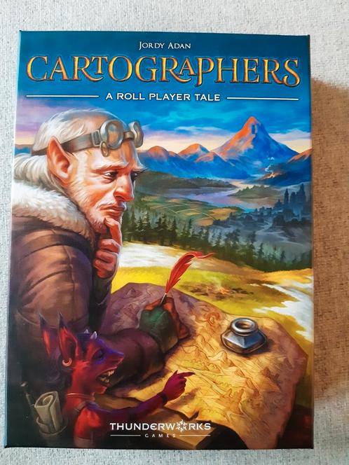 Cartographers, Hobby en Vrije tijd, Gezelschapsspellen | Bordspellen, Zo goed als nieuw, Ophalen of Verzenden