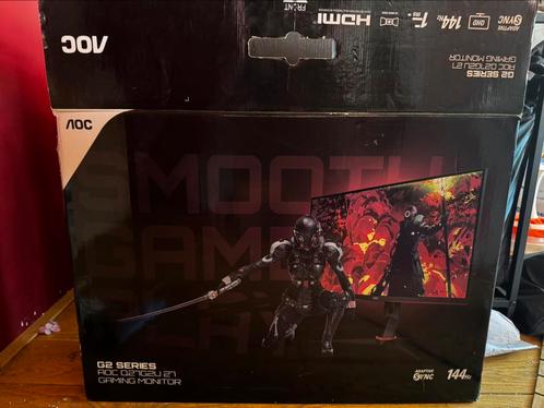 AOC Q27G2U gaming monitor, Computers en Software, Monitoren, Gebruikt, 101 t/m 150 Hz, DisplayPort, HDMI, Gaming, In hoogte verstelbaar