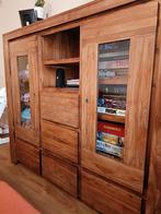 Kast woonkamer hout, Huis en Inrichting, Kasten | Boekenkasten, Met deur(en), 150 tot 200 cm, 25 tot 50 cm, 100 tot 150 cm