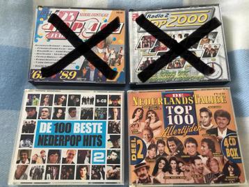 2 Verzamel-boxen cd’s beschikbaar voor biedingen