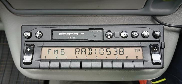 Becker BE2180 CR-21 porsche autoradio, Auto diversen, Autoradio's, Zo goed als nieuw, Ophalen of Verzenden