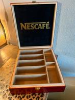 Nescafe capsule koffiecups kistje theedoos doos opbergdoos, Ophalen of Verzenden, Zo goed als nieuw