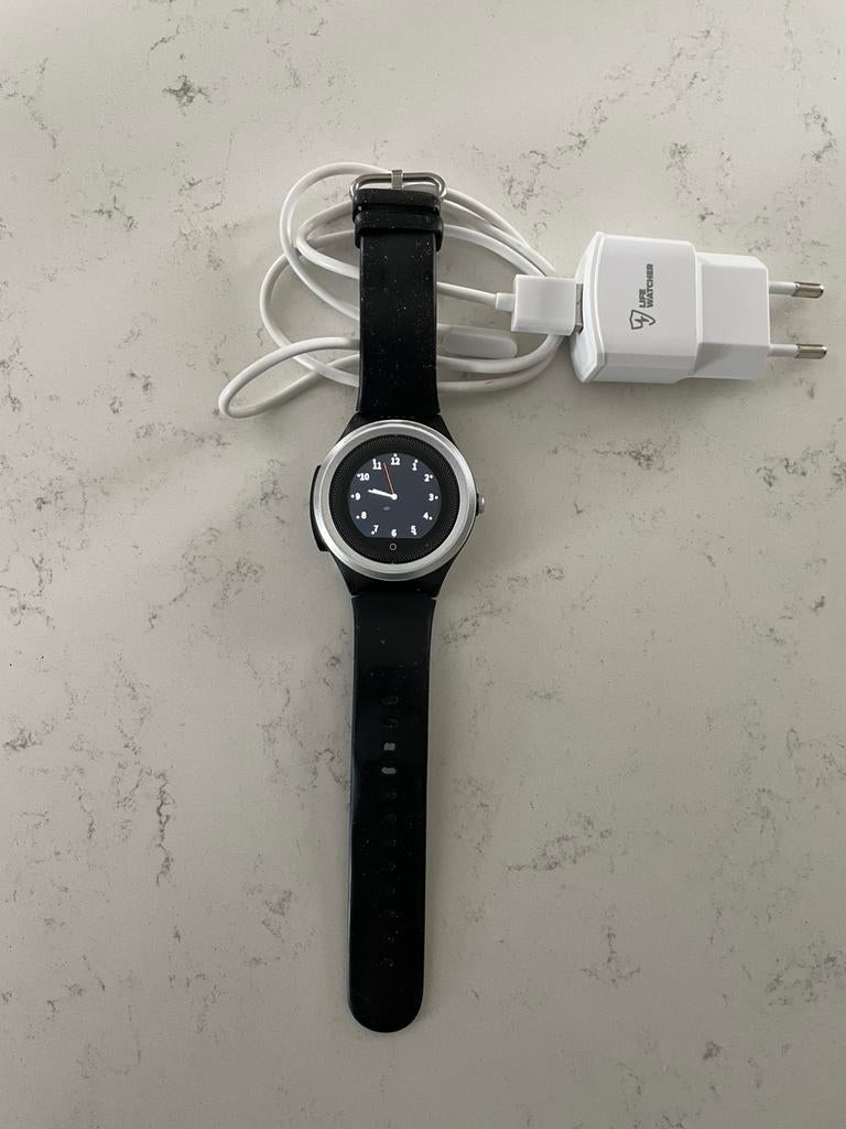 LifeWatcher Active alarmhorloge, Zwart, Ophalen of Verzenden, Zo goed als nieuw, GPS