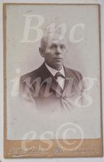 Kabinetfoto Oude man Amsterdam, 1900's, Gebruikt, Verzenden, Foto, Voor 1940