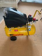 Euroline Compressor - Zo goed als nieuw!, Doe-het-zelf en Verbouw, Compressors, Ophalen, 6 tot 10 bar, Zo goed als nieuw, Minder dan 200 liter/min