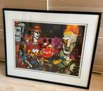 Herman Brood zeefdruk blue velvet, Ophalen