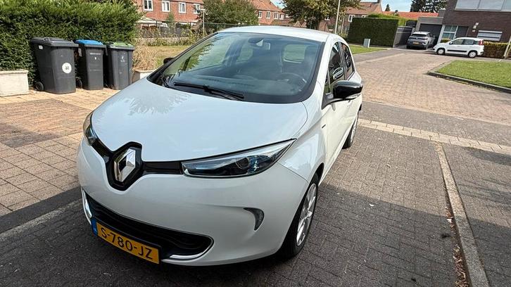 Renault ZOE R110 108pk 2019 Wit 40Kw koopaccu! Limited, Auto's, Renault, Particulier, ZOE, ABS, Achteruitrijcamera, Adaptieve lichten