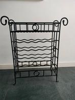 Gietijzeren wijnrek. Voor 20 flessen, Huis en Inrichting, Woonaccessoires | Wijnrekken, Ophalen, Metaal, 75 cm of meer, 15 tot 25 flessen