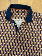 4 Funky Flavours retro style stretch poloshirt - Maat S, Ophalen of Verzenden, Zo goed als nieuw, Maat 46 (S) of kleiner, Rood