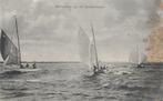 AK Sneek - Hardzeilen op de Sneekermeer, Verzenden, 1920 tot 1940, Gelopen, Friesland
