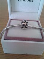 Pandora bedel met 2 gouden hartjes, 1 bedel, Ophalen of Verzenden, Zilver, Pandora