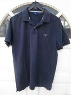 Donkerblauwe Gant polo maat M, Ophalen, GANT, Zo goed als nieuw, Maat 48/50 (M)