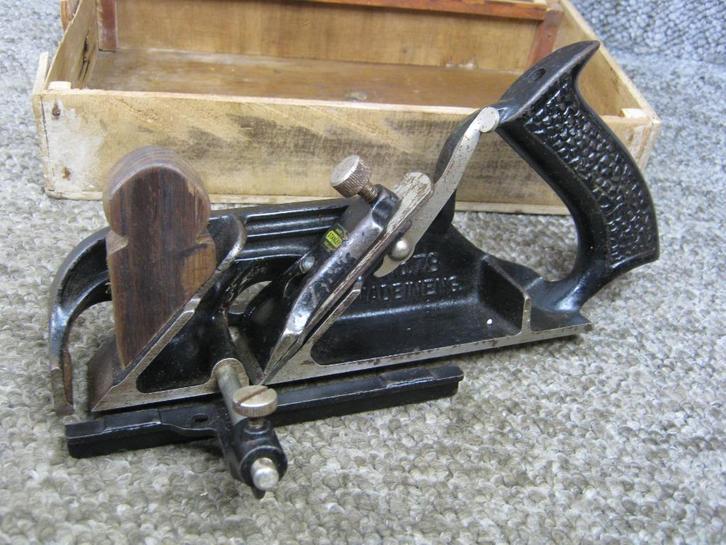 Stanley nr. 78 boor/sponning schaaf, Antiek en Kunst, Antiek | Gereedschap en Instrumenten, Verzenden