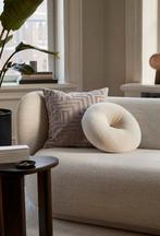 Mooie H&M Home bouclé kussen (nieuw!) met prijskaartje, Verzenden, Nieuw, Wit, Rond
