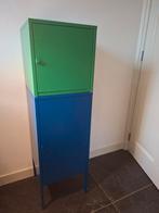 IKEA Lixhult Kast 2-delig Blauw/Groen, Ophalen, 25 tot 50 cm, 50 tot 100 cm