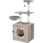 Kattenmeubel-Krabpaal voor Katten-Grijs - 52x128x45cm, Ophalen of Verzenden, Nieuw, Krabpaal