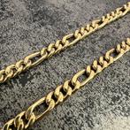 14k gouden ketting figaro schakel nieuw, Sieraden, Tassen en Uiterlijk, Kettingen, Ophalen of Verzenden, Zo goed als nieuw, Goud