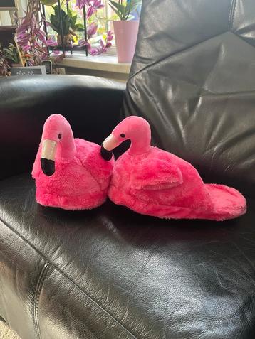 Roze Flamingo Pantoffels Sloffen beschikbaar voor biedingen