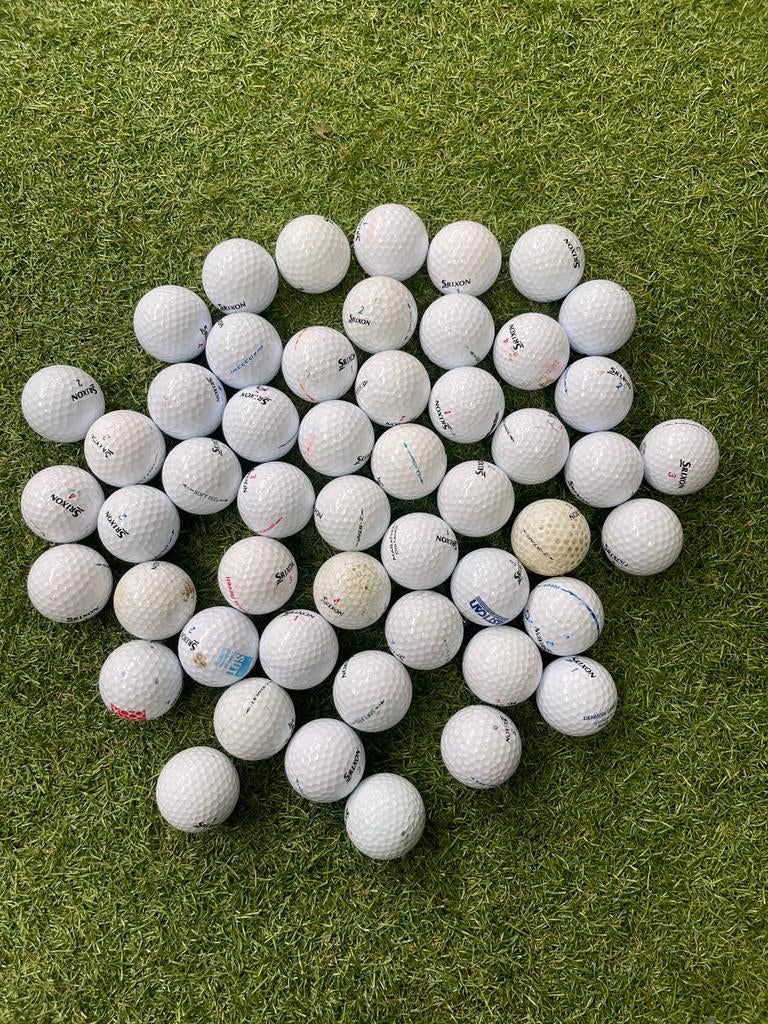 51 Srixon golfballen, Overige merken, Gebruikt, -, Bal(len)