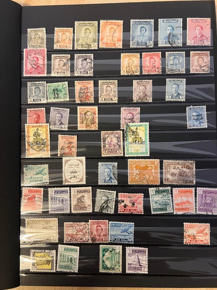 Irak Zeldzame oude postzegels  - Collectie, Postzegels en Munten, Postzegels | Volle albums en Verzamelingen, Buitenland, Ophalen of Verzenden