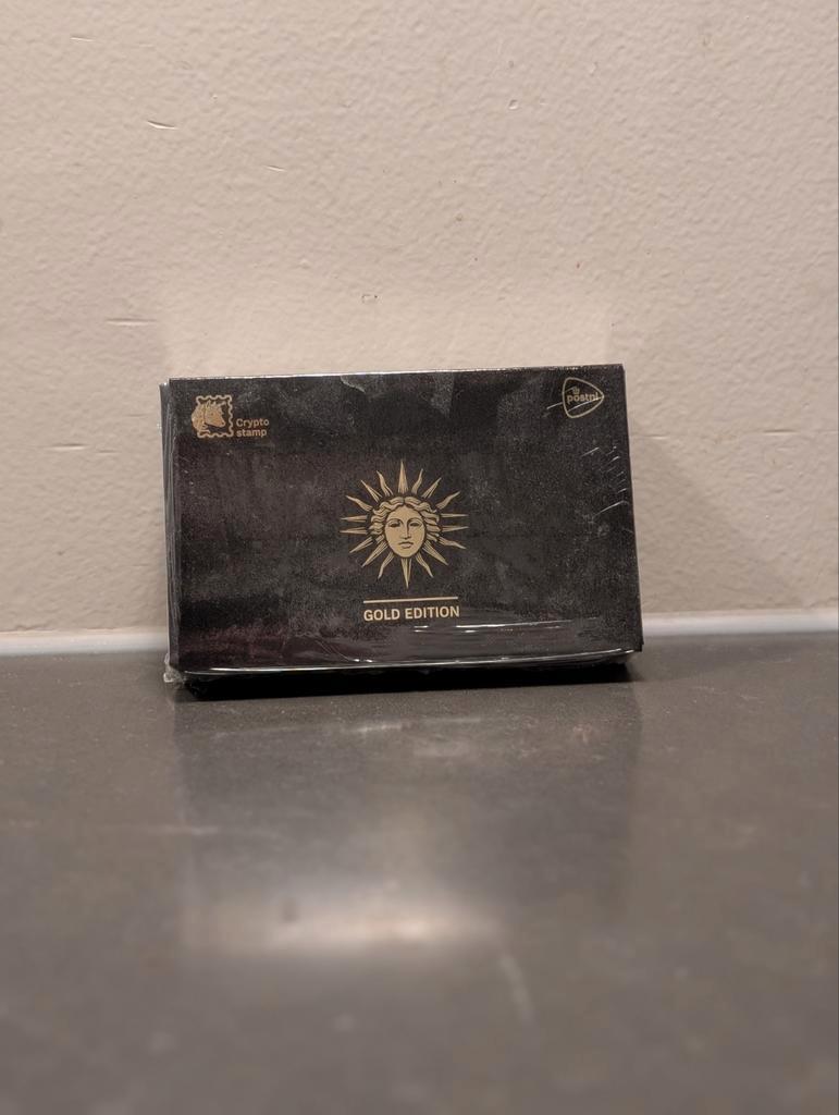 ≥ PostNL Crypto Stamp Gold 2025 NFT + 1gr Goudbaar — Postzegels |  Eerstedagenveloppen — Marktplaats