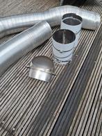 Aluminium buizen voor lucht 150mm, Ophalen, Gebruikt, Ventilator en Afzuiger