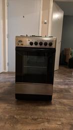 Fornuis indesit RVS, Witgoed en Apparatuur, Ophalen, Gebruikt, Hete lucht, 4 kookzones