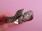 jwg Vintage 60s Art Deco stl slang slangen armband zilver kl, Verzenden, Overige materialen, Armband
