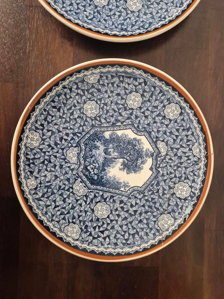 Antieke Villeroy & Boch wandborden wanddecoratie, Antiek en Kunst, Antiek | Wandborden en Tegels, Ophalen of Verzenden
