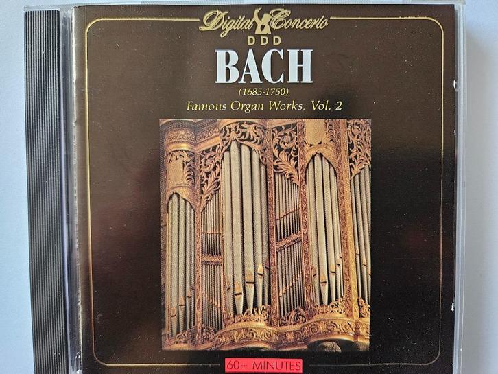 JS Bach - Famous Organ Works 2 - Orgel büchlein Otto Winter, Cd's en Dvd's, Cd's | Klassiek, Zo goed als nieuw, Overige typen