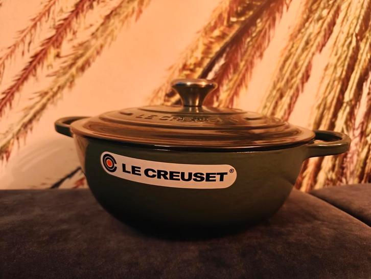 Le Creuset - Marmite - Gietijzeren Ovalen Pan - 26cm NIEUW, Huis en Inrichting, Keuken | Potten en Pannen, Nieuw, Koekenpan of Braadpan