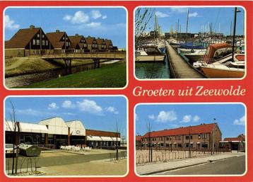 Groeten uit Zeewolde - 4 afb - 1987 afgestempeld beschikbaar voor biedingen
