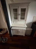 Antieke buffetkast rond 1900, Huis en Inrichting, Kasten | Buffetkasten, Ophalen, Gebruikt, 100 tot 150 cm, Eikenhout