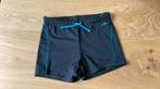 Decathlon zwembroek nieuw zwart blauw maat 158 maat 12-13 jr, Ophalen of Verzenden, Nieuw, Jongen, Zwembroek