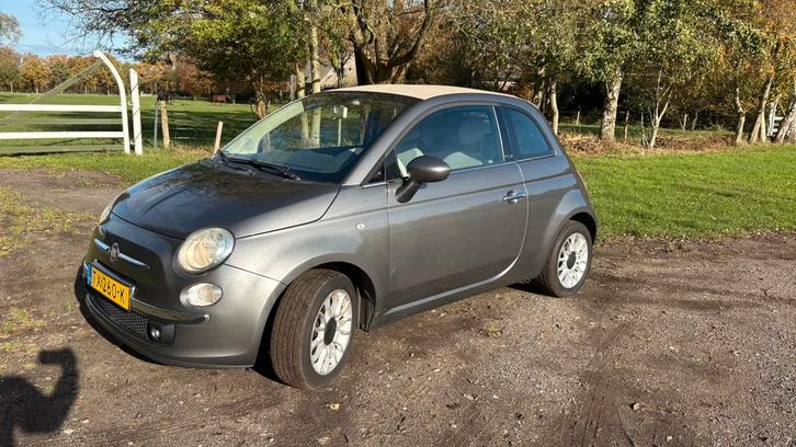 Fiat 500C 1.2  Grijs Nette staat!, Auto's, Fiat, Particulier, ABS, Airbags, Airconditioning, Android Auto, Apple Carplay, Bluetooth