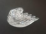Vintage kristallen sieradendoosje in de vorm van een zwaan., Antiek en Kunst, Antiek | Glas en Kristal, Ophalen of Verzenden
