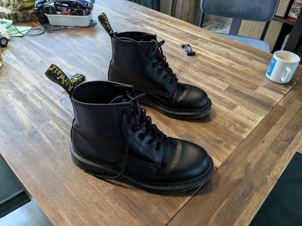 Zwarte Dr. Martens Enkellaarsjes, Kleding | Dames, Zwart, Lage of Enkellaarzen, Ophalen of Verzenden, Dr. Martens