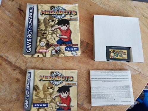 Medabots Metabee Gameboy advance CIB, Spelcomputers en Games, Games | Nintendo Game Boy, Zo goed als nieuw, Racen en Vliegen, 1 speler